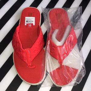 Michael Kors Lyssa Thong. New with tag . Orange/red. Size 10.